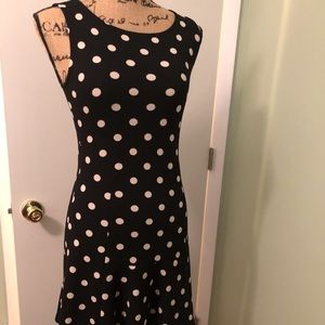 Polka dotted dress